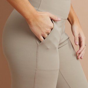 Women's Tan Track Pants